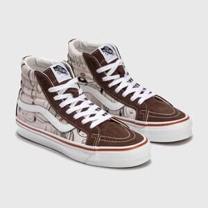 Vans Vault x Javier Calleja SK8-HI LX Potting Soil Scribble Artist Shoes Men 13